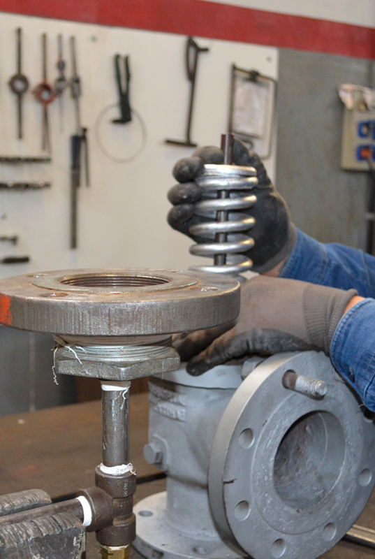 Calderas y ASP - Calibración válvulas 01